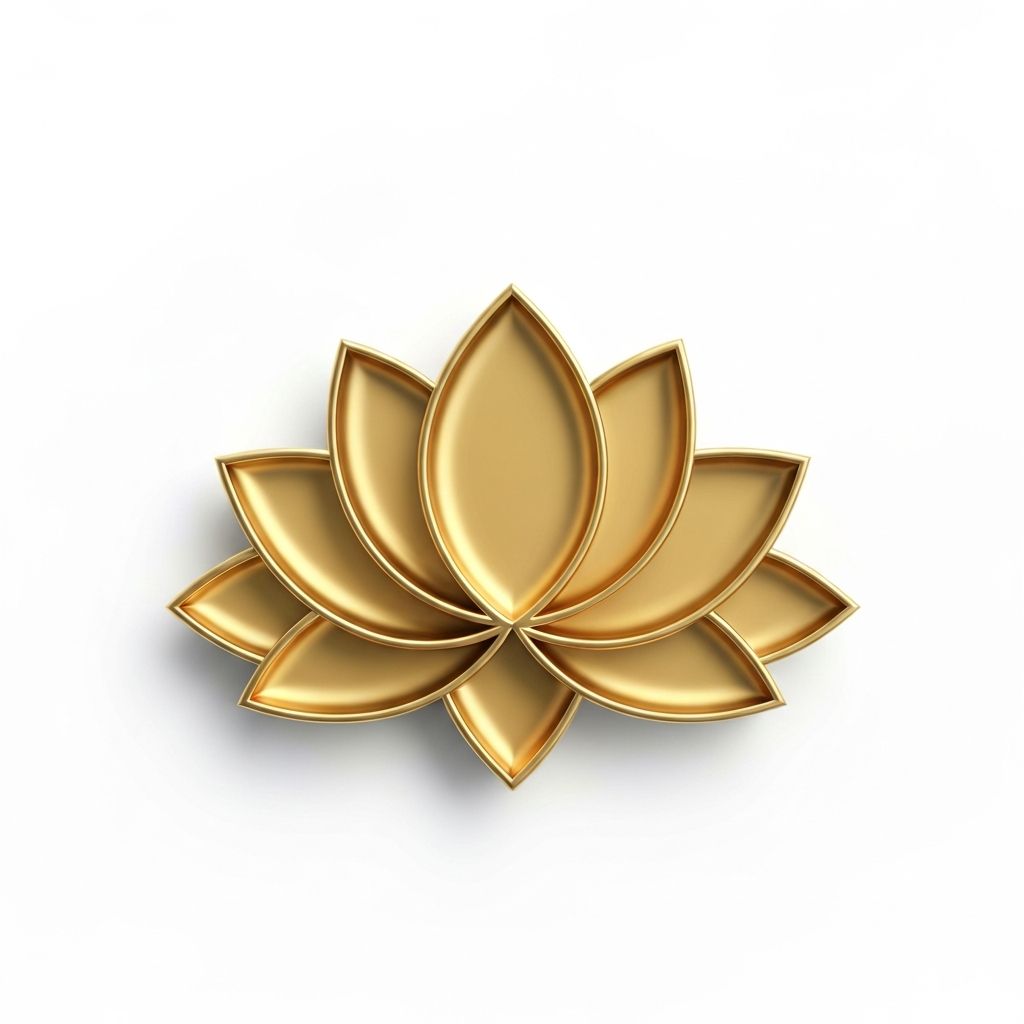 LaJolee Aesthetics lotus logo